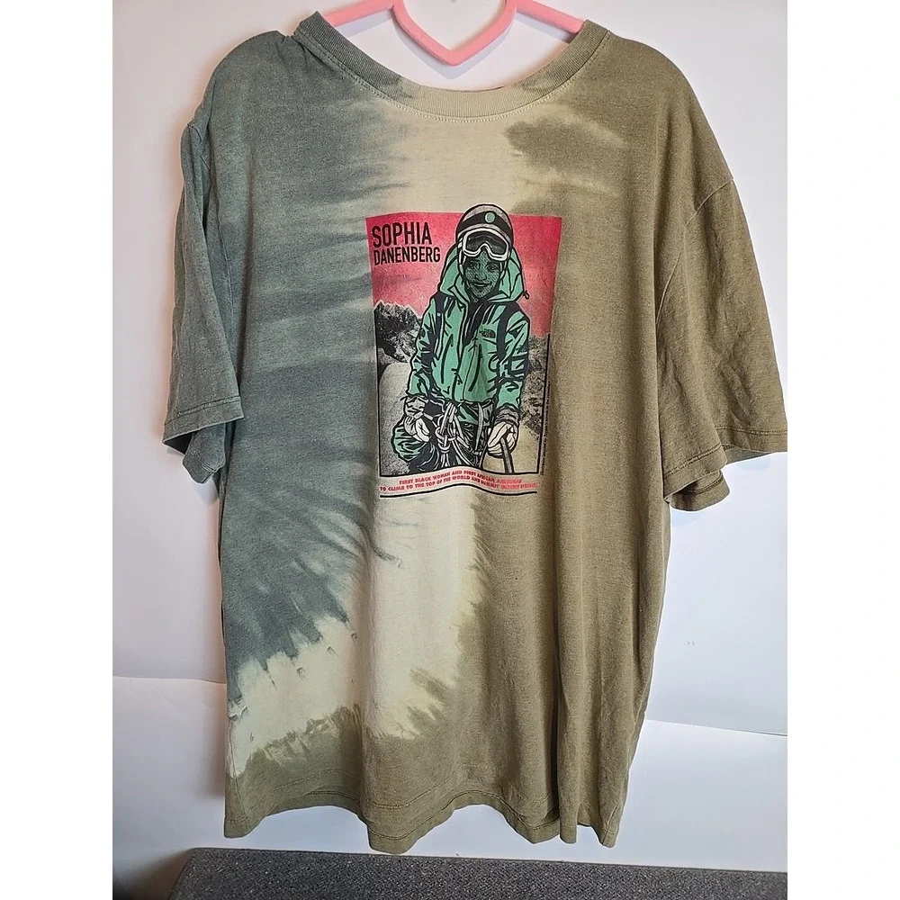 The North Face Tie Dye T-Shirt Black History Month Edition Sophia Danenberg XL